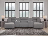 Modmax II 5-Piece Power Reclining Sectional with Chaise and Consoles - 65906S16