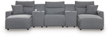 Modmax II 5-Piece Power Reclining Sectional with Chaise - 65906S16
