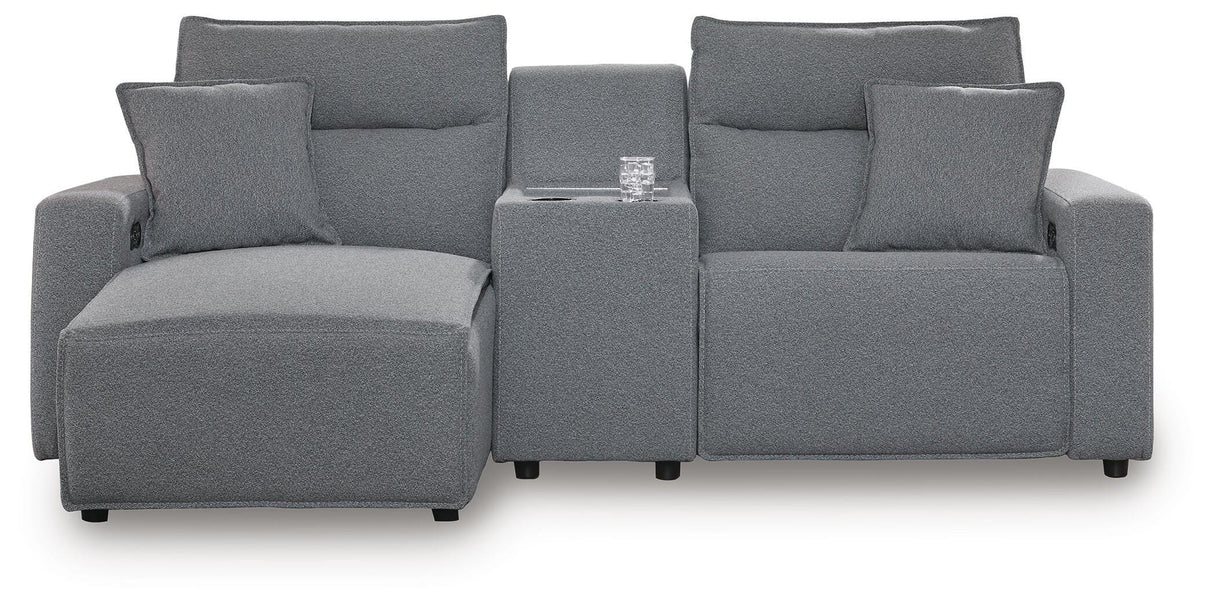 Modmax II 3-Piece Power Reclining Sectional with Chaise - 65906S17