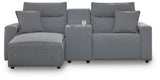 Modmax II 3-Piece Power Reclining Sectional with Chaise - 65906S17
