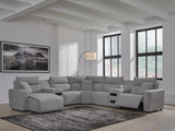 Modmax II 7-Piece Power Reclining Sectional with Chaise and Audio Consoles - 65906S20