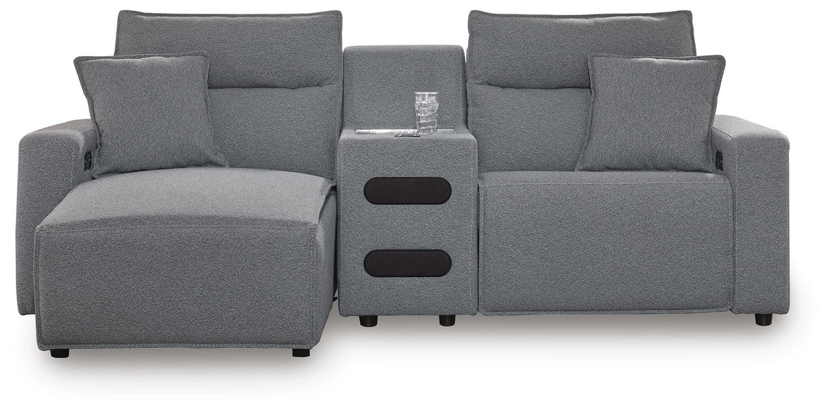 Modmax II 3-Piece Power Reclining Sectional with Chaise - 65906S18