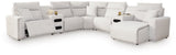 Modmax II 7-Piece Power Reclining Sectional with Chaise and Audio Consoles - 65907S7