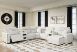 Modmax II 7-Piece Power Reclining Sectional with Chaise and Audio Consoles - 65907S7