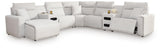 Modmax II 7-Piece Power Reclining Sectional with Chaise and Audio Consoles - 65907S20