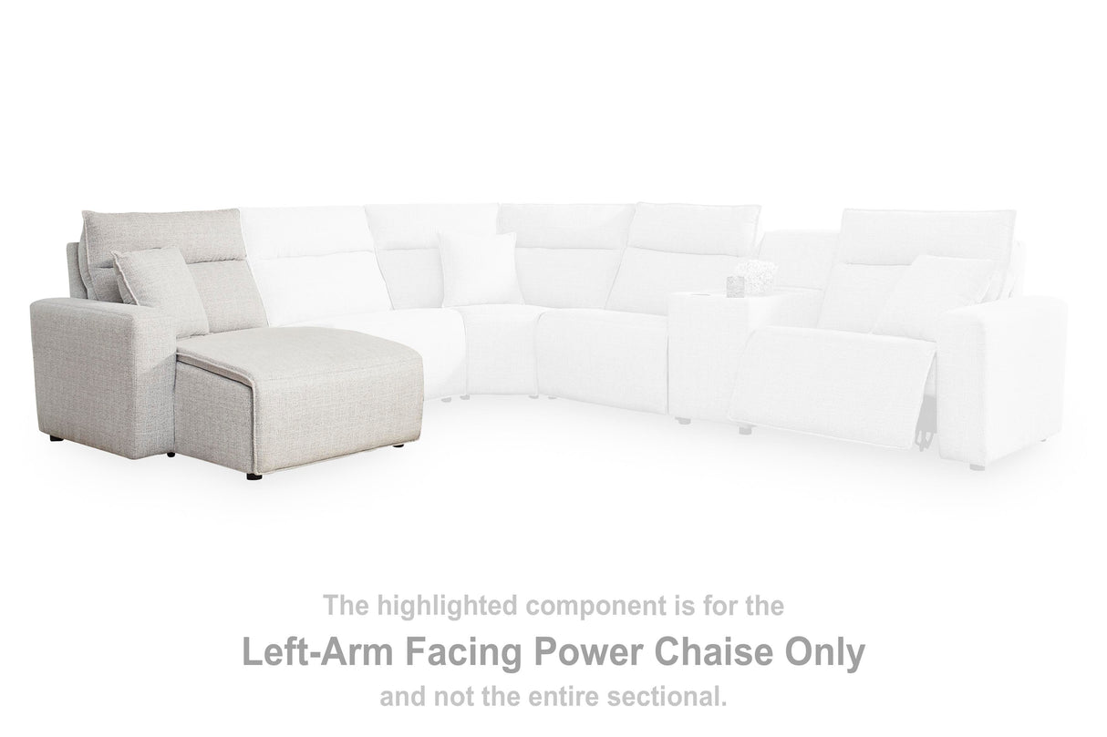 Modmax II Left-Arm Facing Power Chaise - 6590779