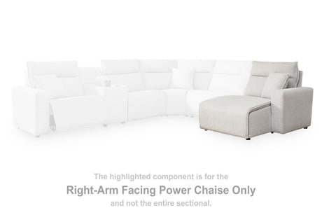 Modmax II Right-Arm Facing Power Chaise - 6590797