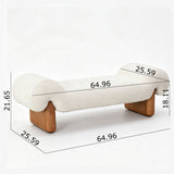 Uriah - Bench - Ivory