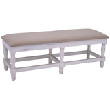 ZVD MARTHA WHITE PADD BENCH - MARNWPB