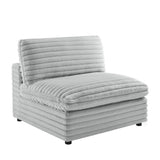 Jenny - Armless Slipper Chair - Gray