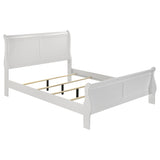 Mckee - 4 Piece Queen Bedroom Set, Includes Bed, Nightstand, Dresser And Mirror - White