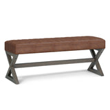 Salinger - Large Upholstered Ottoman Bench