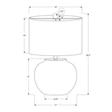 Modern Lighting, Table Lamp, Ceramic - Cream