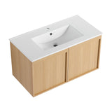 Floating Bathroom Vanity With Sink Combo