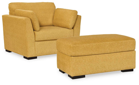 Keerwick Oversized Chair and Ottoman - 67506U2