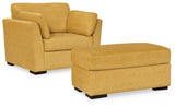 Keerwick Oversized Chair and Ottoman - 67506U2