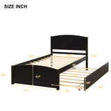 Platform Bed & Headboard, Footboard And Slat Support