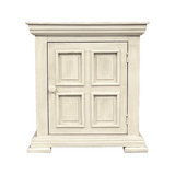 VO Castle Pure Moon End Table - VO CASTLE END TABLE, PURE MOON