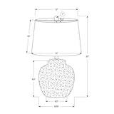 Lighting, Table Lamp, Concrete, Modern - Cream