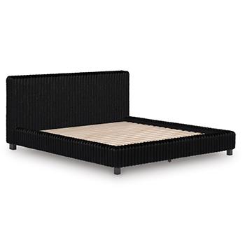 Zuraleus California King Upholstered Rails - PCB3380-94