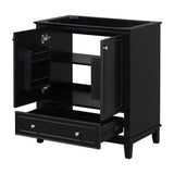 Modern Bathroom Vanity Base Only With Doors And Drawer