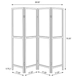 4 Panel Folding Screen