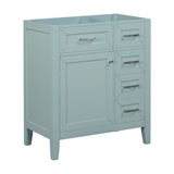 Modern Bathroom Vanity Base Only With Drawers, Freestanding Design