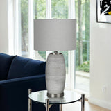 Lighting, Table Lamp, Ceramic, Modern - Gray