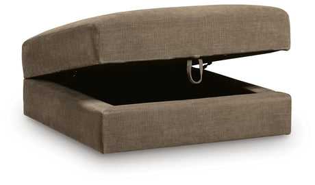 Camellia-Court Ottoman With Storage - 6820711