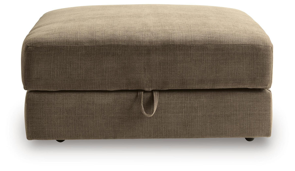 Camellia-Court Ottoman With Storage - 6820711