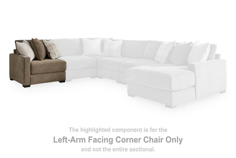 Camellia-Court Left-Arm Facing Corner Chair - 6820764