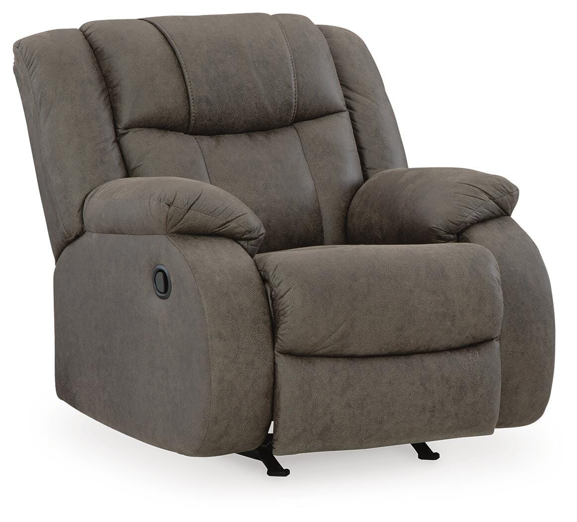 First Base Reclining Loveseat and 2 Recliners - 68804U3