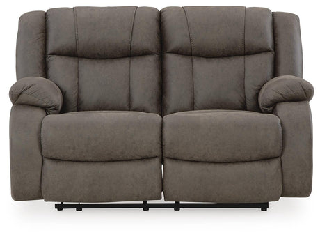 First Base Reclining Loveseat and 2 Recliners - 68804U3