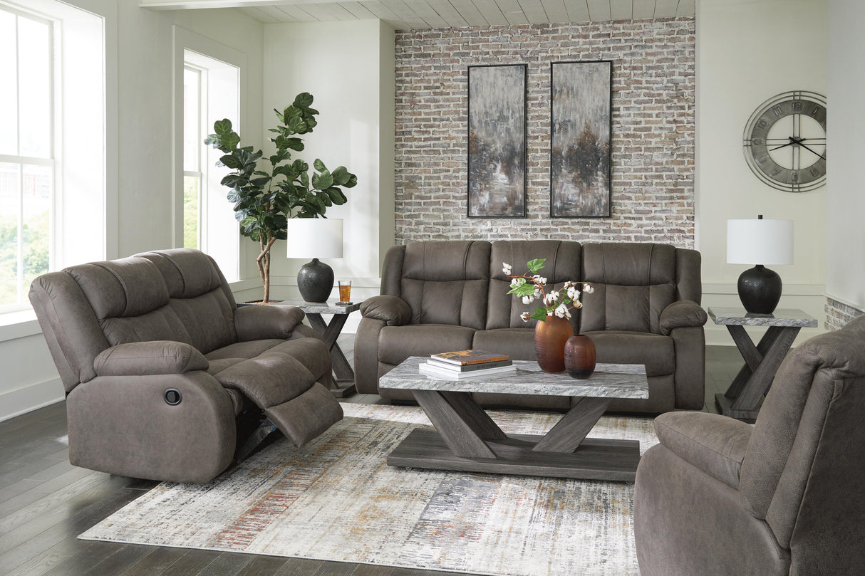 First Base Reclining Sofa, Loveseat and Recliner - 68804U2