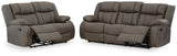 First Base Reclining Sofa and Loveseat - 68804U1