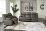 First Base Reclining Sofa, Loveseat and Recliner - 68804U2