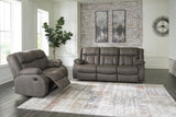 First Base Reclining Sofa, Loveseat and Recliner - 68804U2