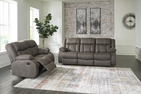 First Base Reclining Sofa, Loveseat and Recliner - 68804U2