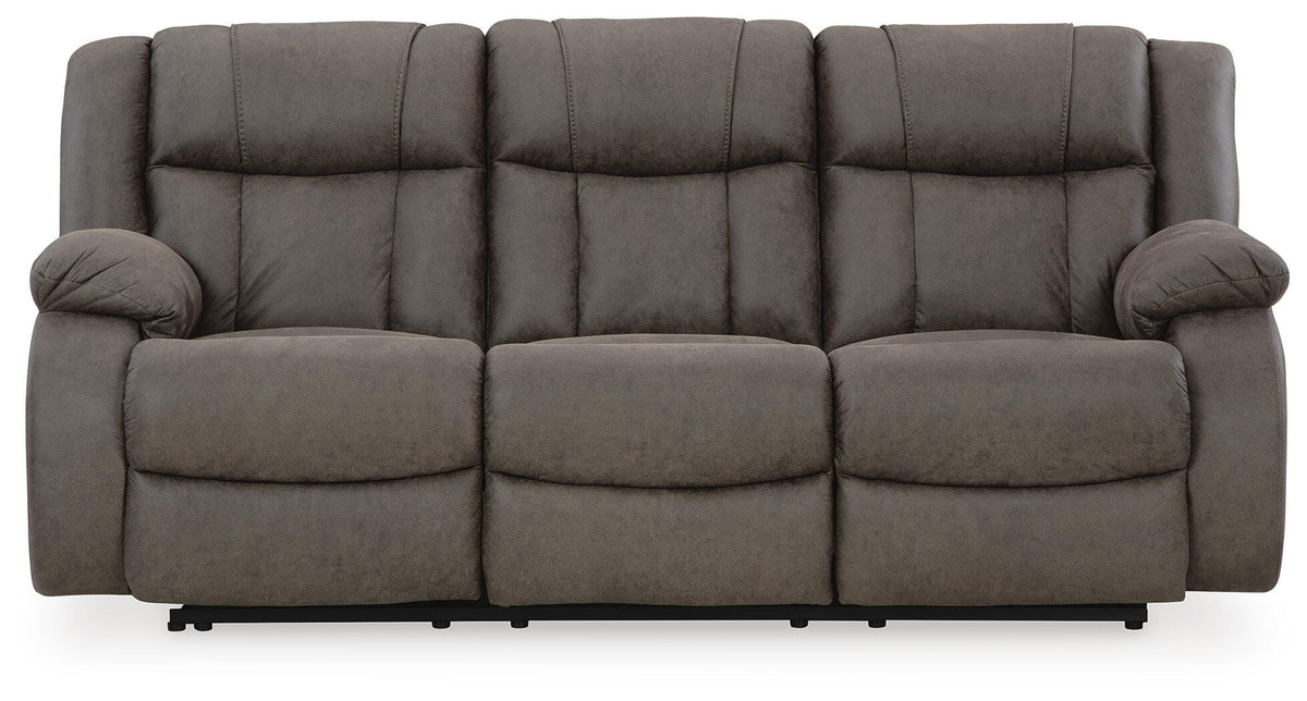 First Base Reclining Sofa and 2 Recliners - 68804U6