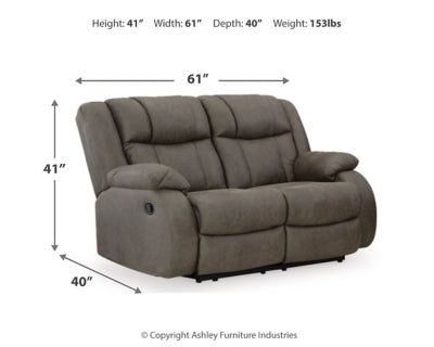 First Base Reclining Sofa, Loveseat and Recliner - 68804U2