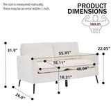 Upholstered Sofa Loveseat For Living Room