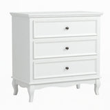 3 Drawer Dresser - White
