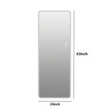 LED Full Length Mirror With Lights, Wall Mounted Full Body Mirror, Dimmable 3 Color Lighting, Anti Fog, Shatter Proof, Memory Function - Clear