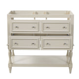 Modern Bathroom Vanity Cabinet With 4 Drawers