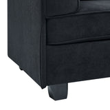 Upholstered Modular Sectional With Removable Cushions