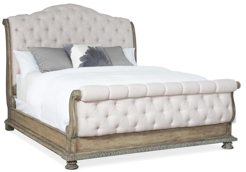 Castella California King Tufted Bed - 5878-90560-80
