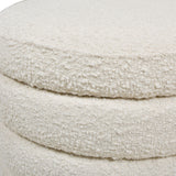 Fuji - Oversized Round Storage Ottoman