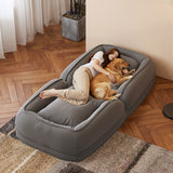 Upholstered Foldable Lazy Sofa Bed For Adults And Pets