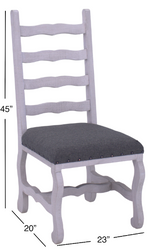 ZVD   ANDIE   BONE   PADD CHAIR   #633 - ANDIEDC