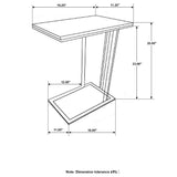 Encina - C-Shaped Sofa Side Table